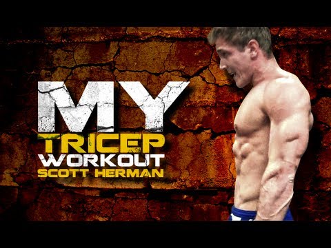 My Tricep Workout- Scott Herman