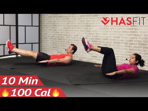 10 Minute Abs Workout for Ladies & Men at Dwelling – 10 Min Ab Workout with No Tools