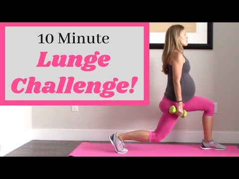 Lunge Distress – 10 Minute Lunges Workout for Someone!
