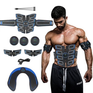 Belly Electrical Muscle Stimulator Fitness Press Machine Buttocks Trainer Electrostimulator EMS Abs Toner Abdominal Toning Belt 1