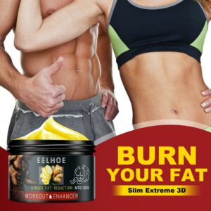 Ginger Fat Burning Abdominal Cream Men And Women's Fitness Shaping Cream To Strengthen Abdominal Muscle Slimming TSLM1 1