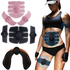 EMS Wireless Smart Muscle Stimulator Trainer  Fitness Abdominal Training Electric Weight Loss Stickers Body Slimming Massager 1