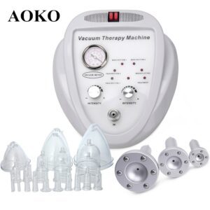 AOKO Vacuum Massage Face Lifting Beauty Machine Breast Enlargement Machine Pump Cup Massager Body Shaping Butt Lifting Device